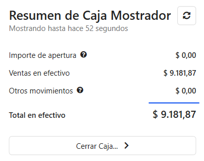 Resumen de caja