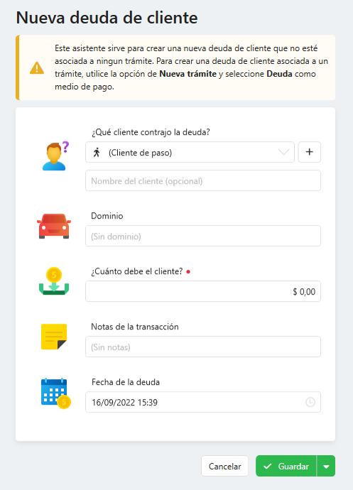 Nueva deuda